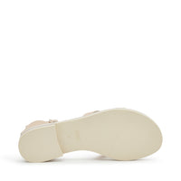 Sandalo Con Cinturino Beige