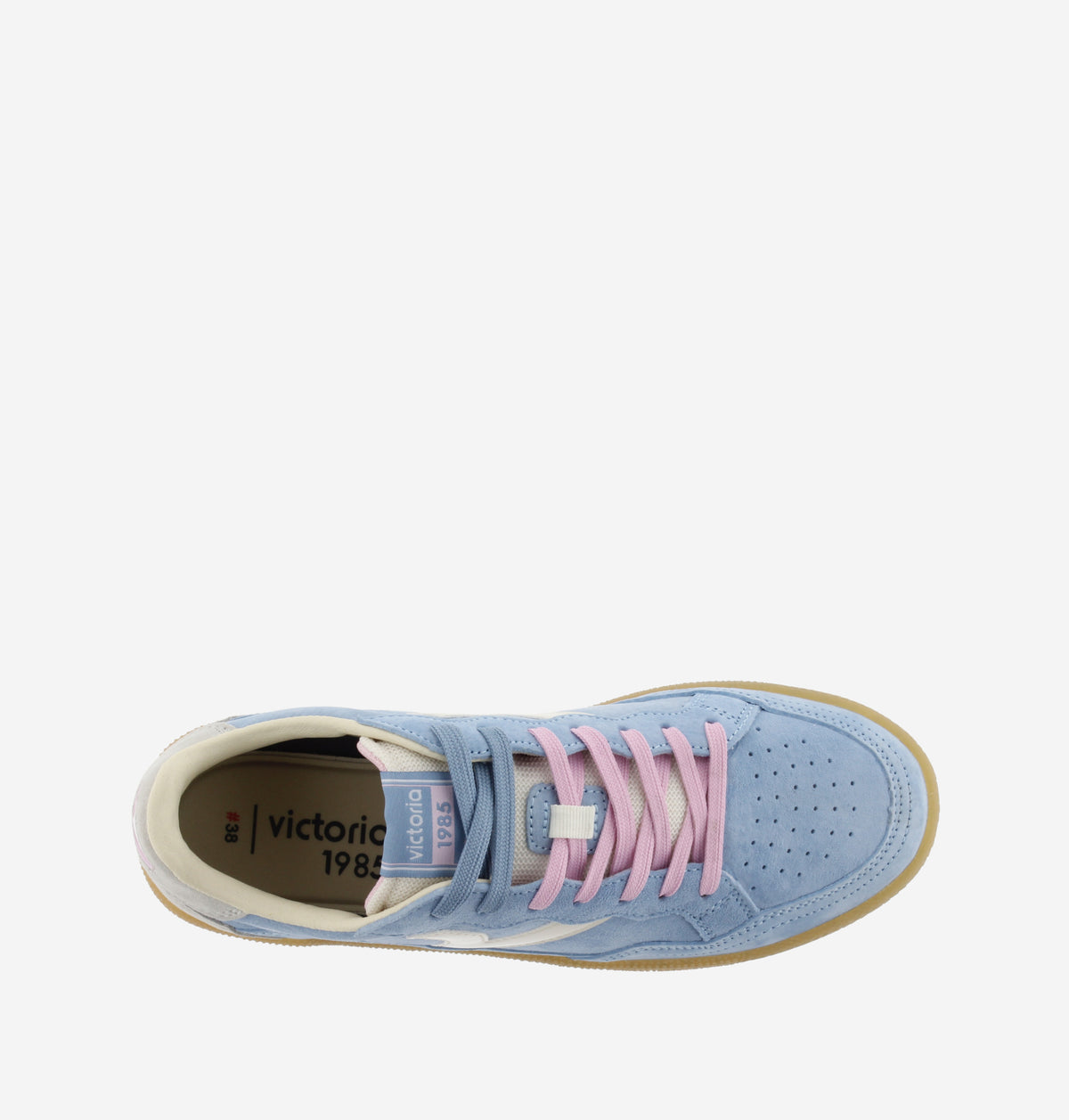 Sneakers Smash Suede Azzurro