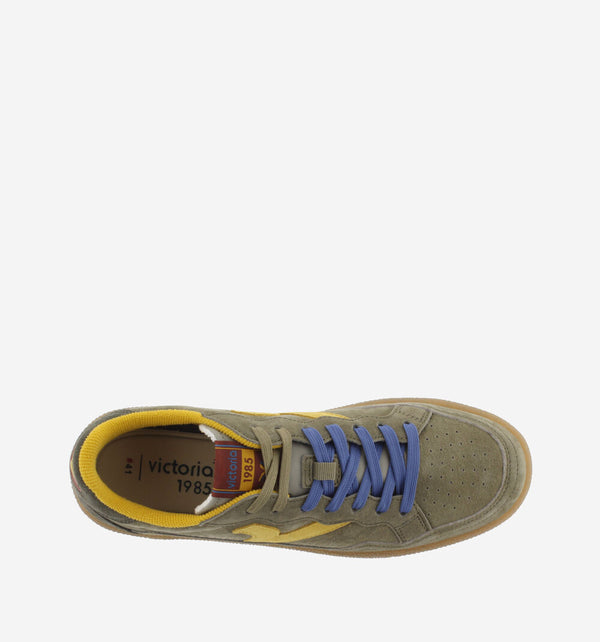 Sneaker Smash Suede Verde Kaki