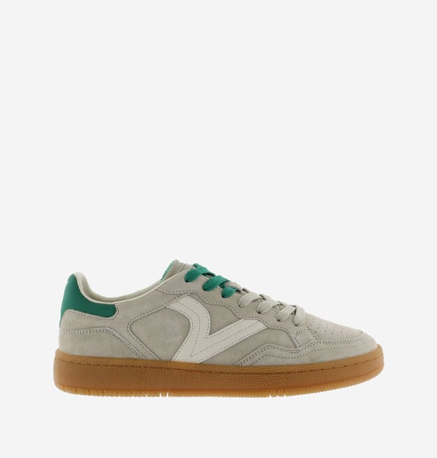 Sneakers Smash in Suede Grigio