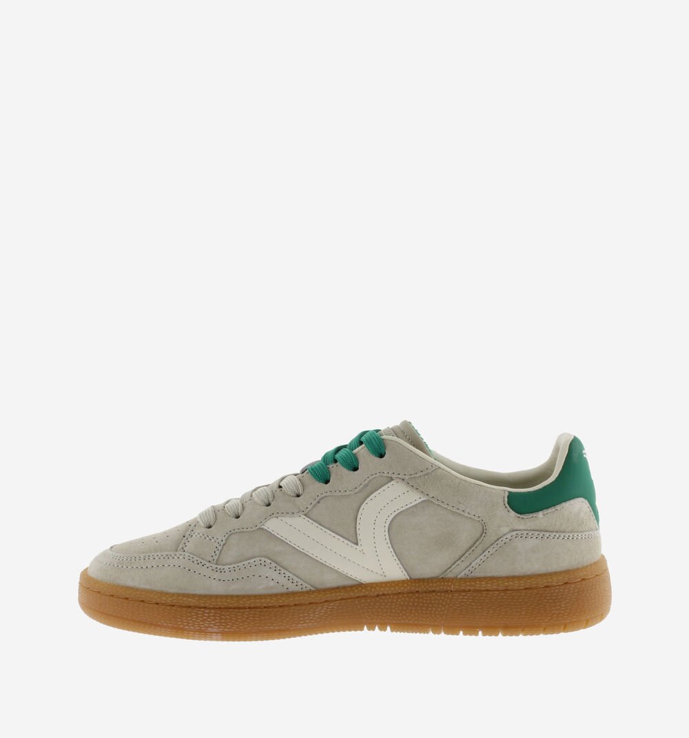 Sneakers Smash in Suede Grigio