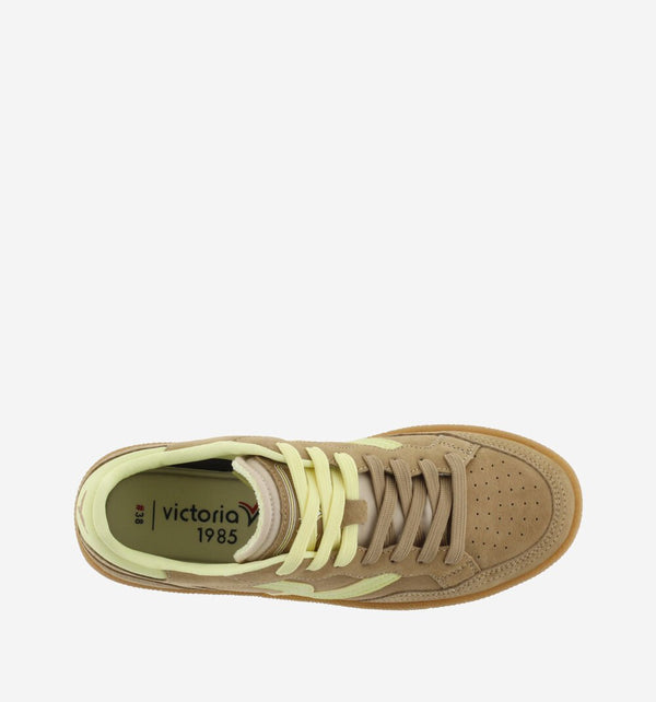 Sneakers Smash in Suede Beige