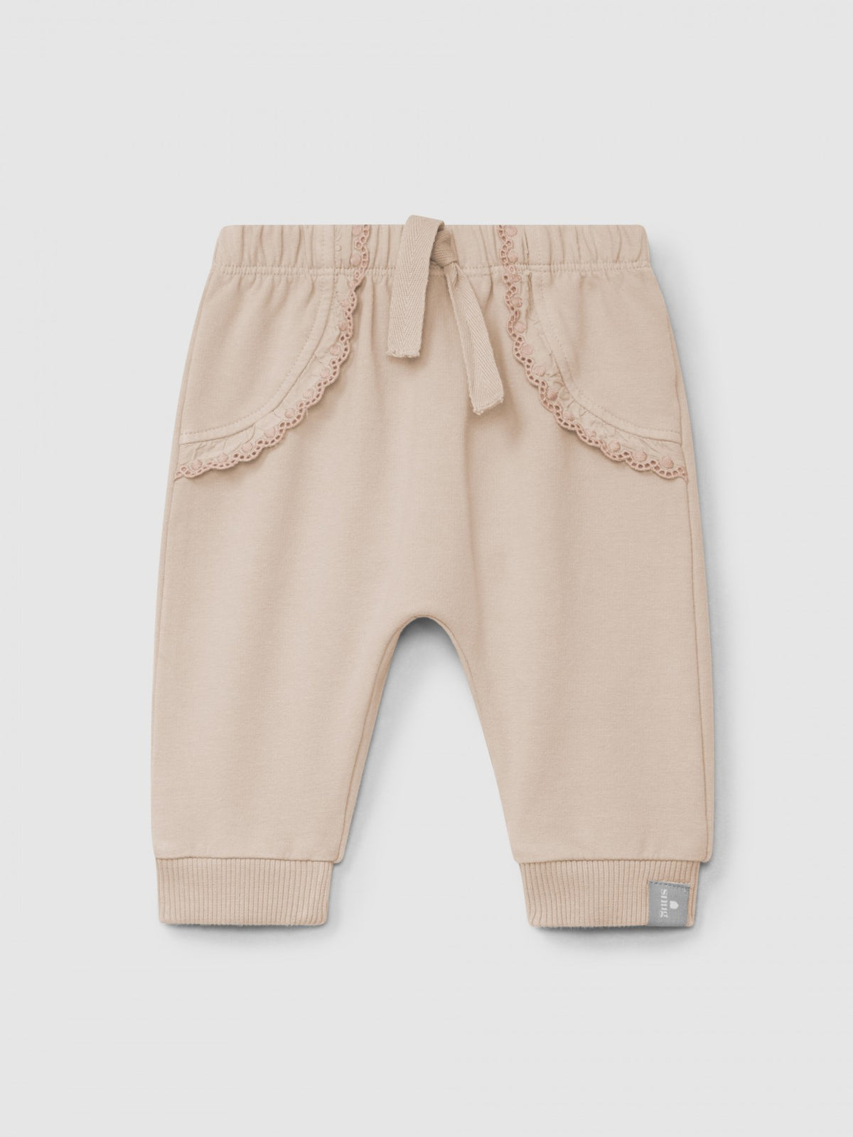 Pantaloni In Felpa Rosa