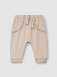 Pantaloni In Felpa Rosa
