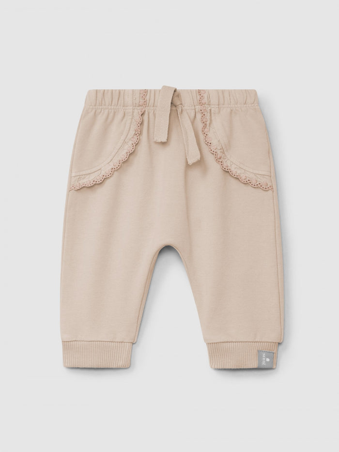 Pantaloni In Felpa Rosa