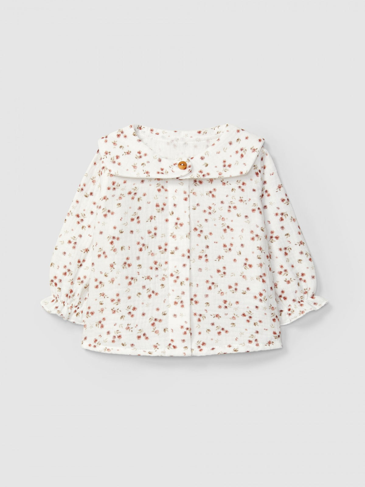Camicia Fantasia Floreale Rosa