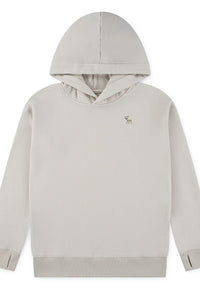 Felpa Cappuccio Beige