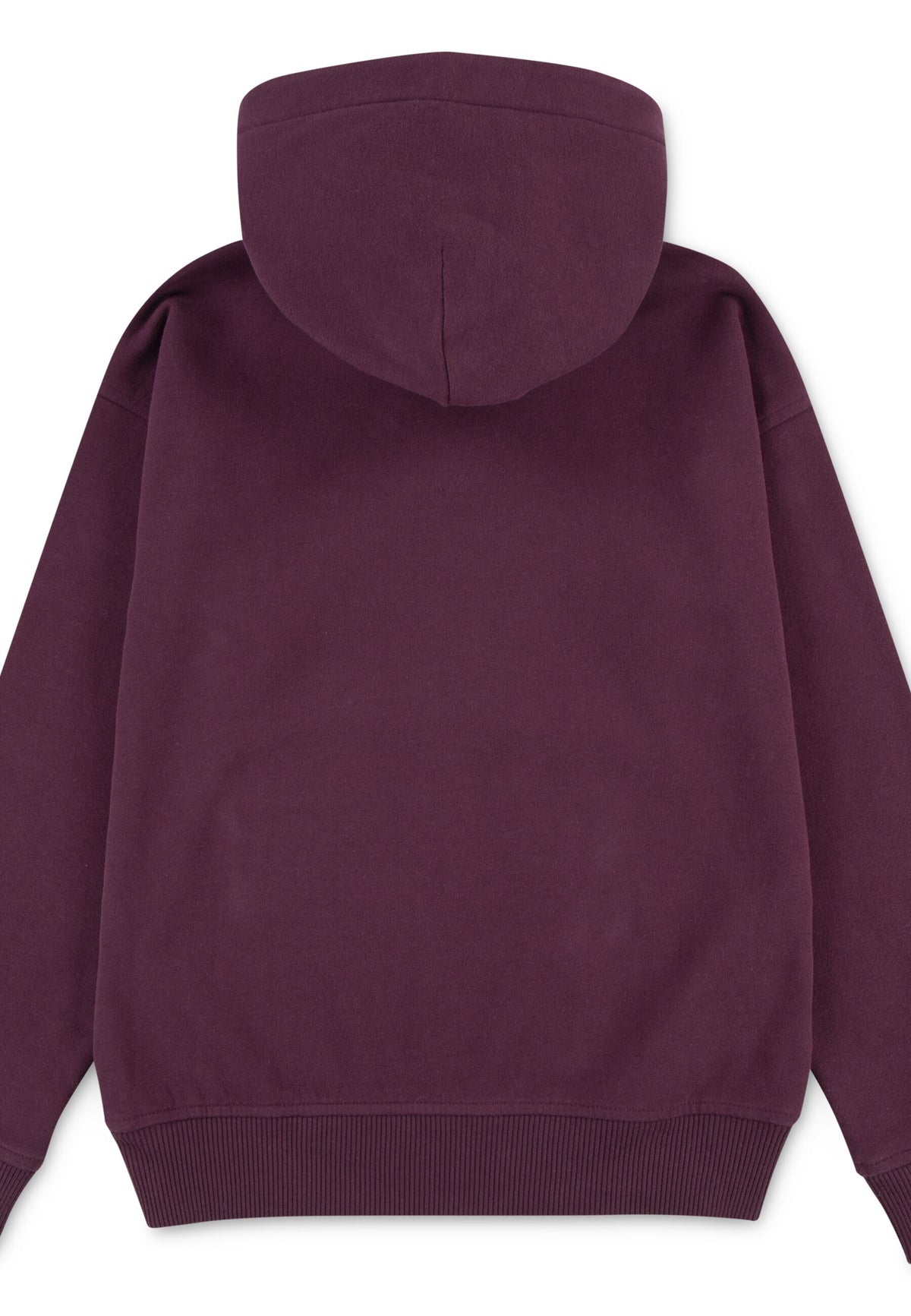 Felpa Cappuccio Bordeaux
