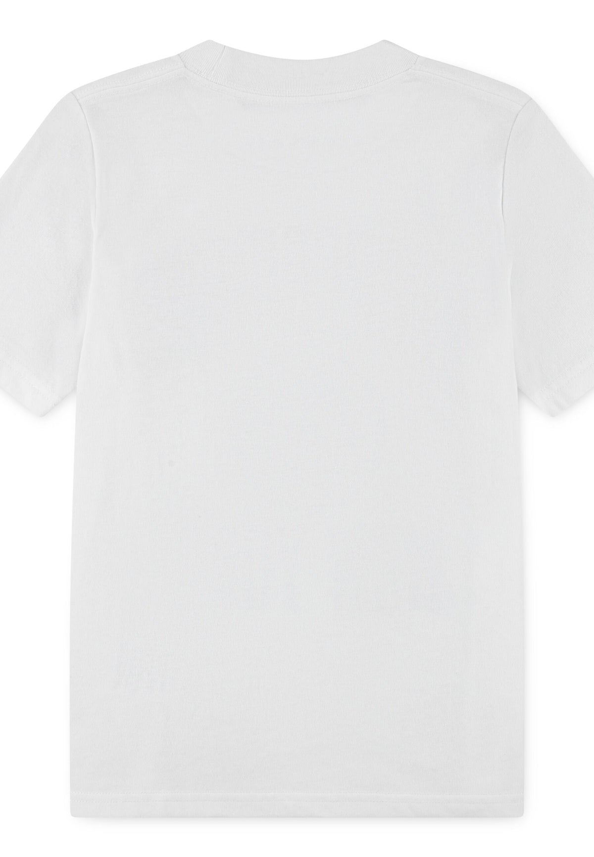 T-Shirt Bianca Logo Grande Davanti