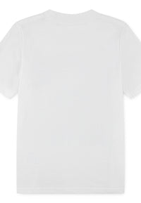 T-Shirt Bianca Logo Grande Davanti