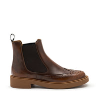 Stivaletto Beatles Da Donna Marrone