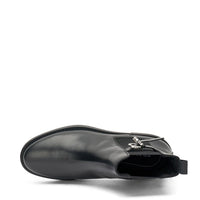 Stivaletto Da Donna Semplice Con Fibbietta Nero