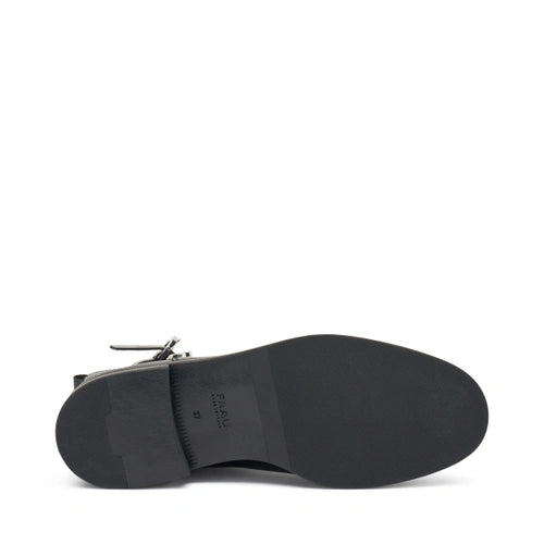 Stivaletto Da Donna Semplice Con Fibbietta Nero