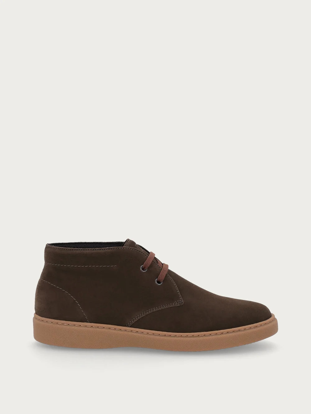 Polacchini in Pelle Scamosciata Marrone