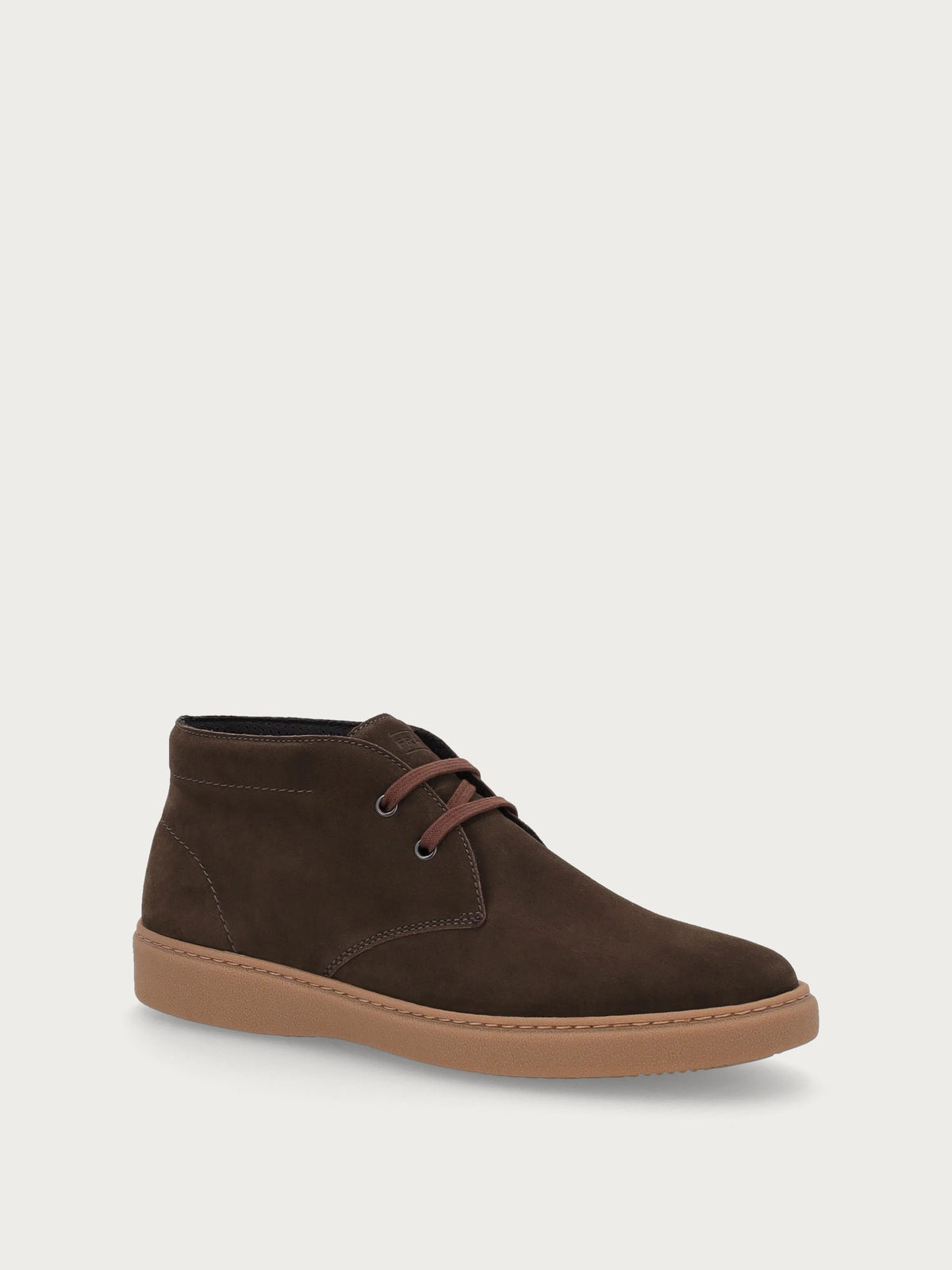 Polacchini in Pelle Scamosciata Marrone