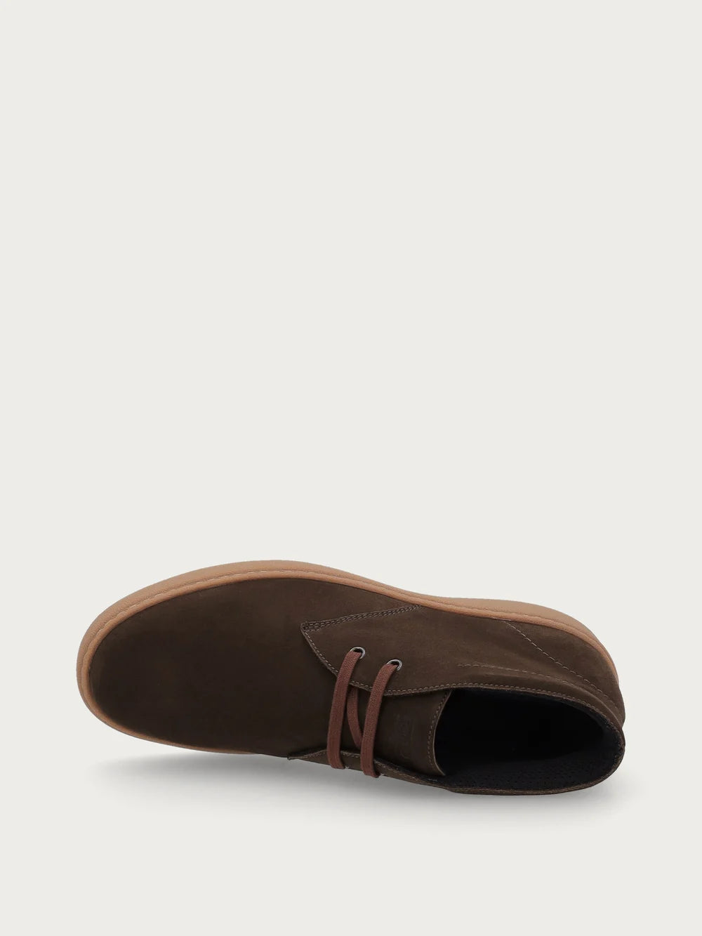 Polacchini in Pelle Scamosciata Marrone