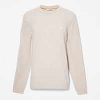 Felpa Merino Crew Sweater Island Fossil