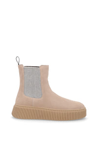 Stivaletti Waxy Donna Marrone