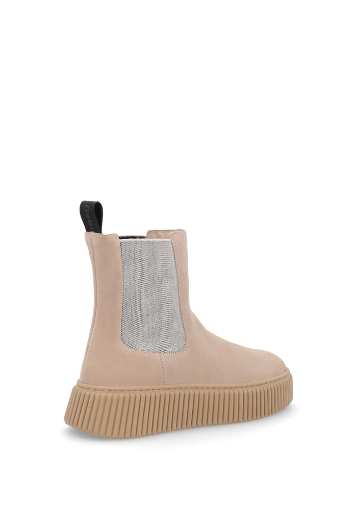 Stivaletti Waxy Donna Marrone