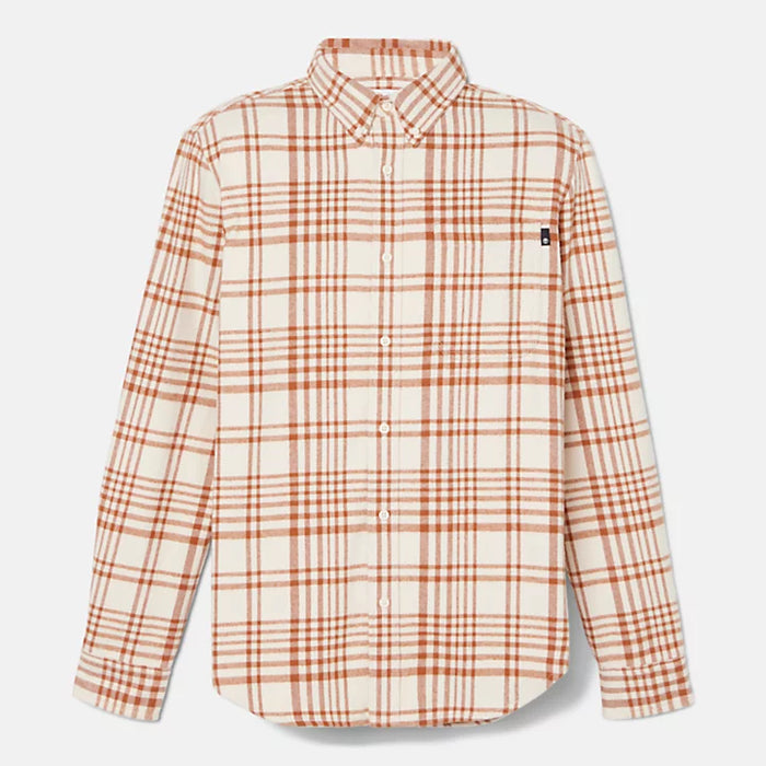 Camicia Heavy Flannel Check Argan Oil Yd