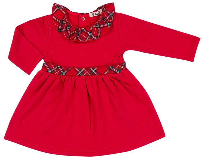 Vestito In Felpa Rosso