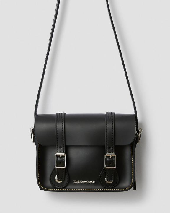 Borsa Tracolla Bauletto in pelle Nera Kiev