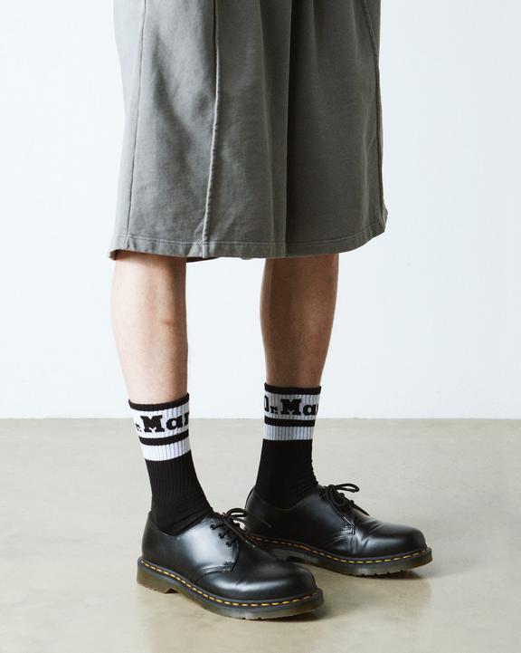 Calzino Black White Organic Cotton Blend