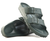 Ciabatta Due Fibbie Evalight Kaki