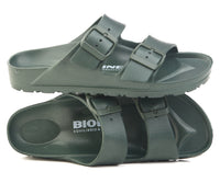 Ciabatta Due Fibbie Evalight Kaki