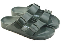 Ciabatta Due Fibbie Evalight Kaki
