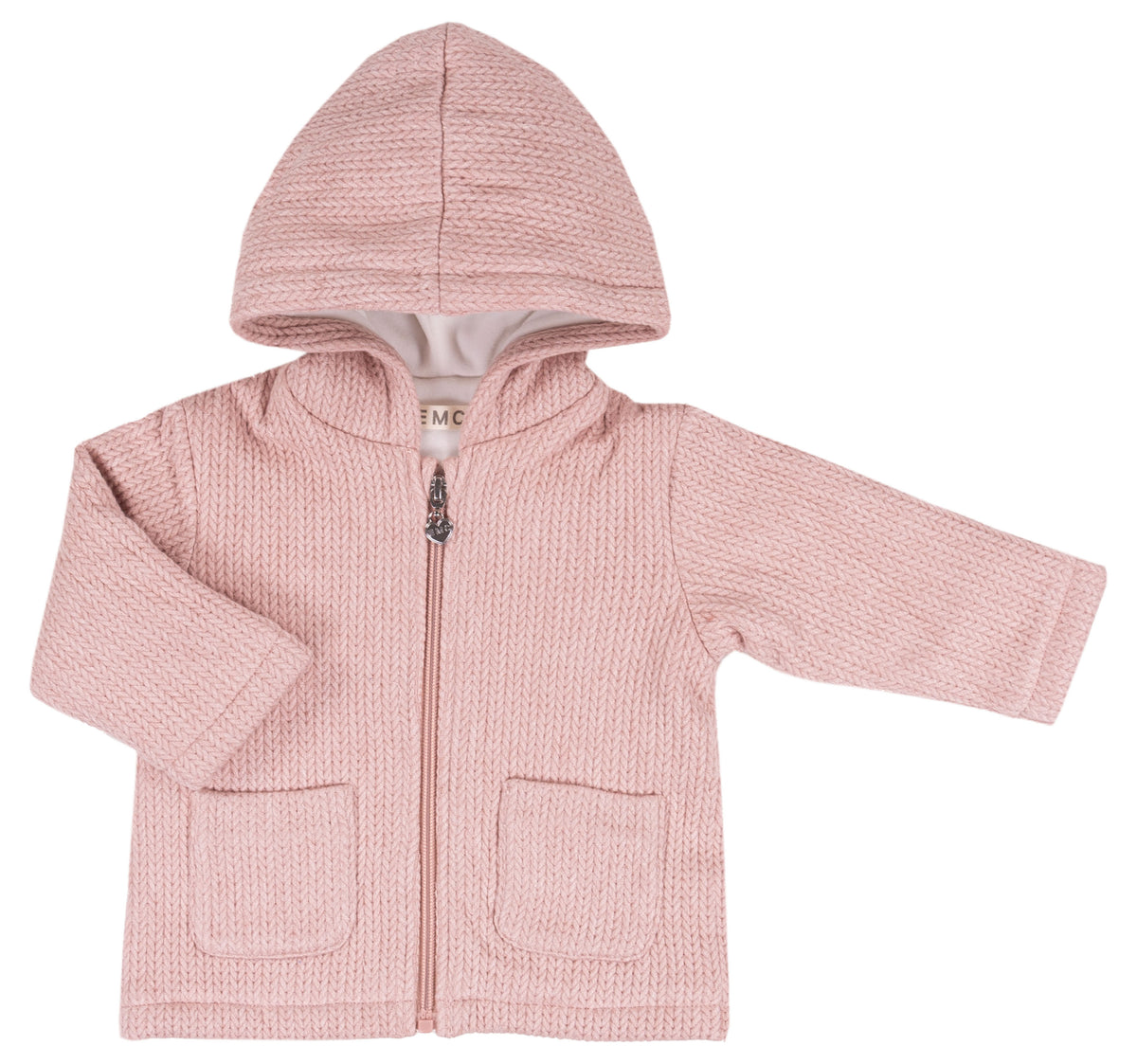 Giacca Cappuccio Rosa