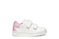 Sneakers Bianca Da Bambina Eclyper Con Strappo