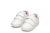 Sneakers Bianca Da Bambina Eclyper Con Strappo