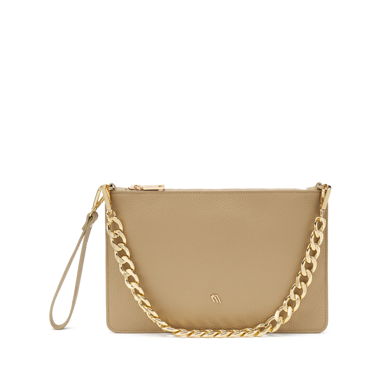 Borsa Pochette Creek Crema