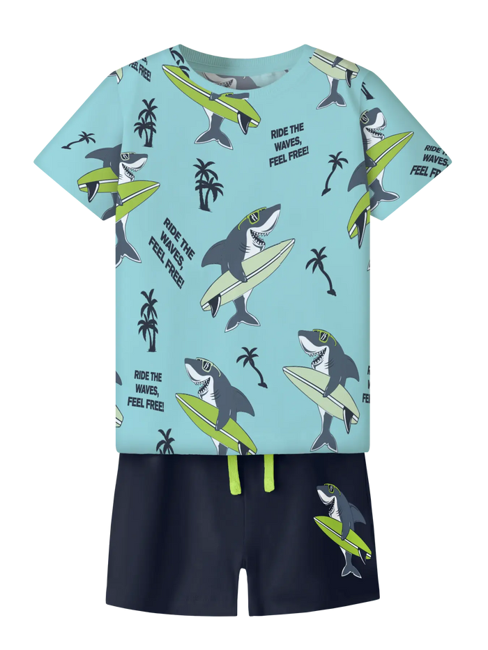 Completo Bimbo Shark Surfer