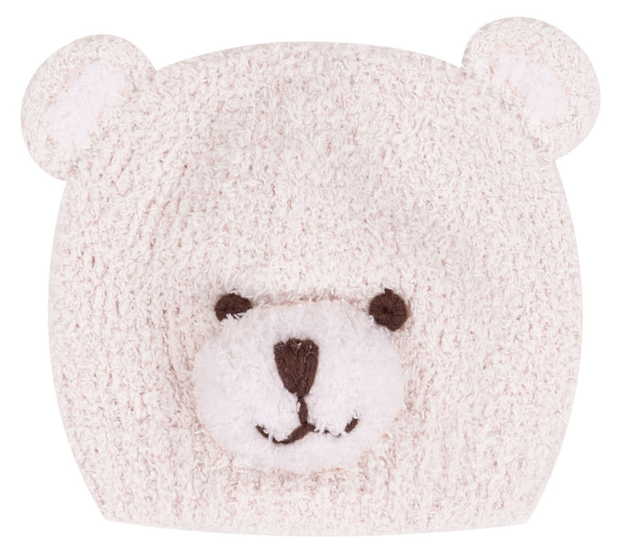 Cappellino Orsetto Beige