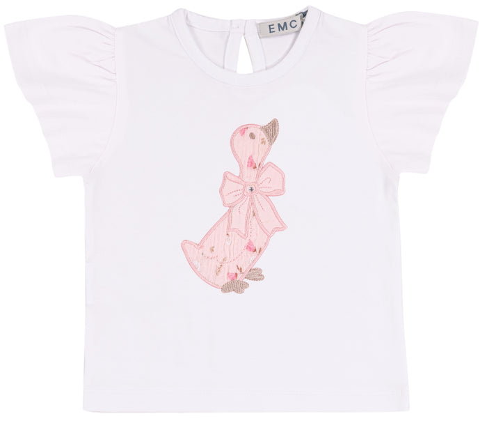 T-Shirt Manica Corta Bianco