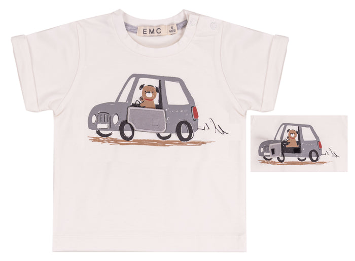 T-Shirt Manica Corta Bianco