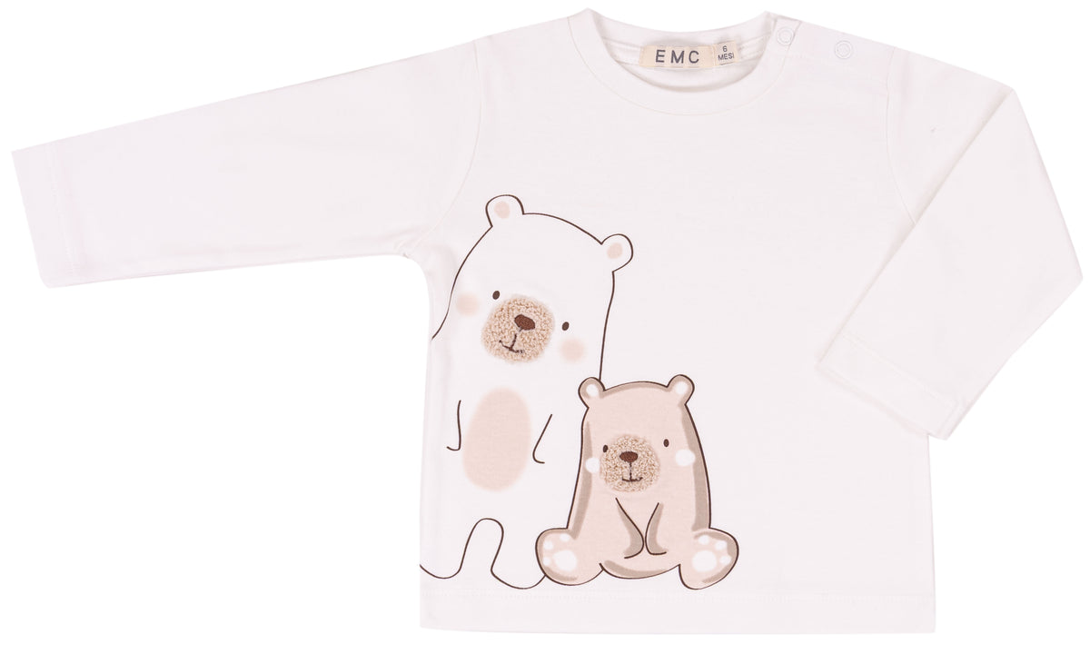 T-Shirt Orsi Bianco Lana