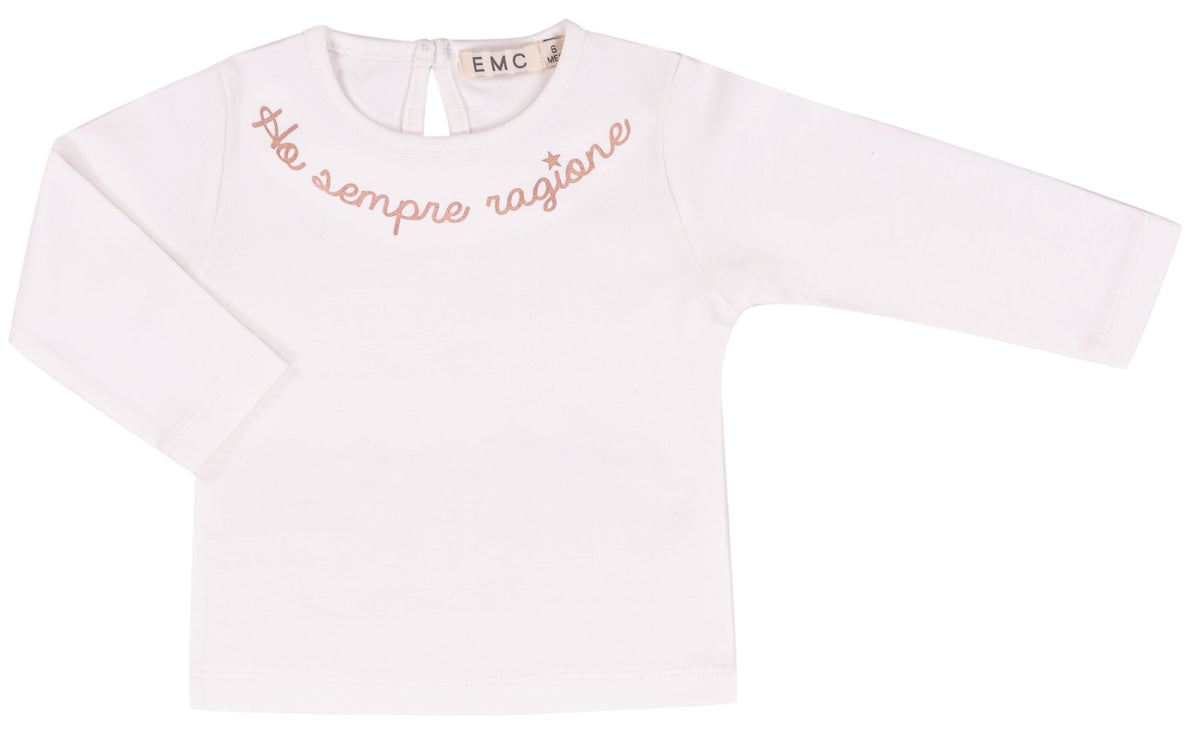 T-Shirt Manica Lunga Lana