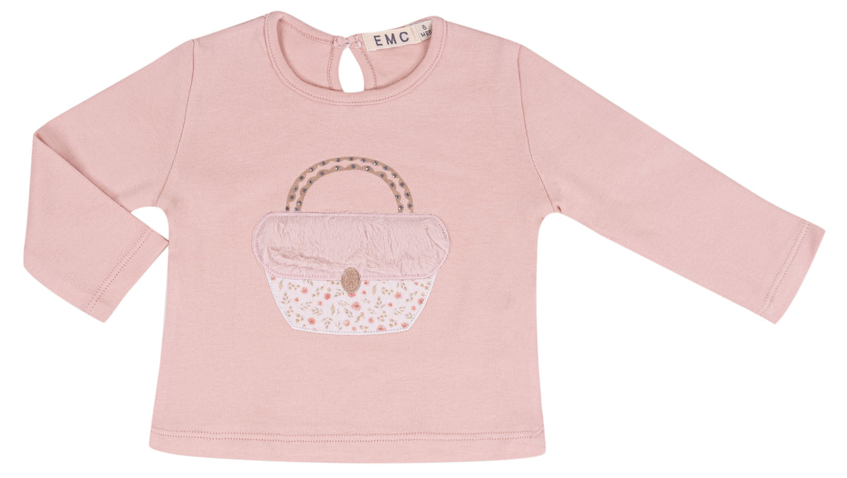 T-Shirt Manica Lunga Rosa