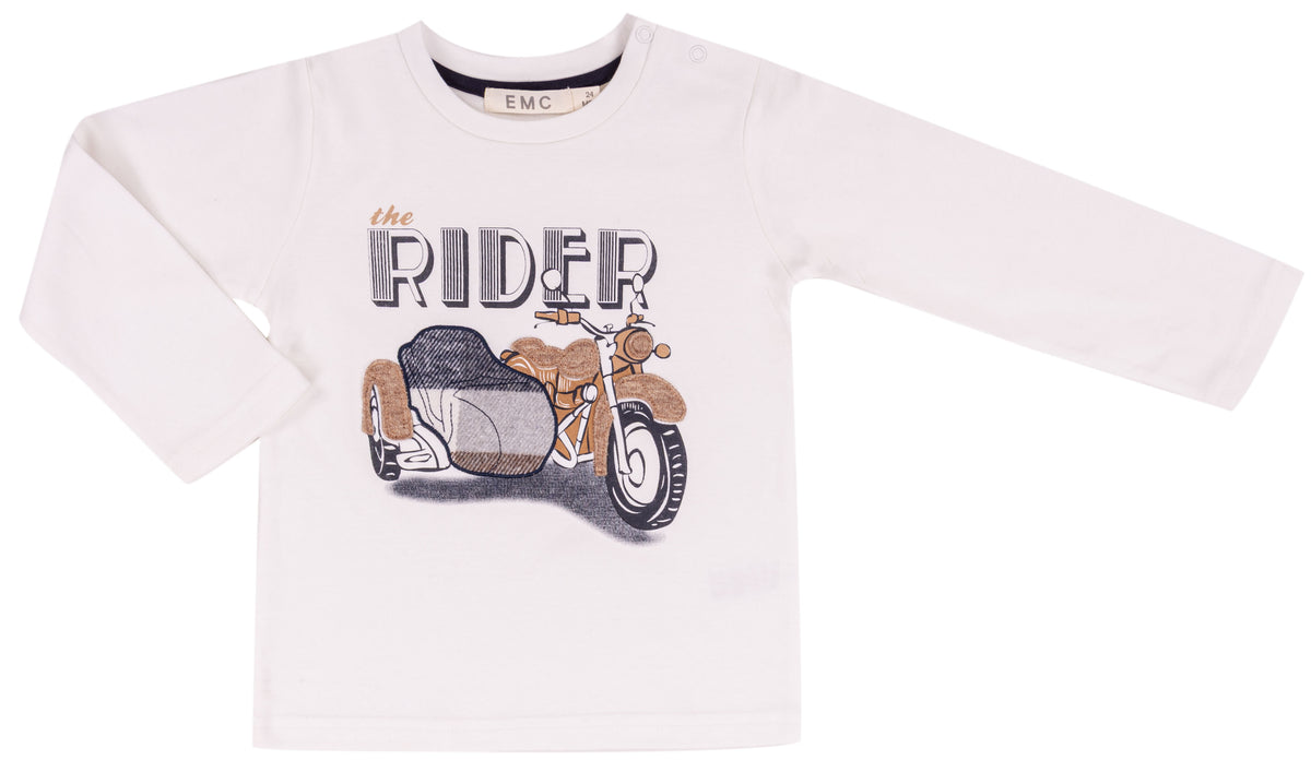 T-Shirt Manica Lunga Bco Lana