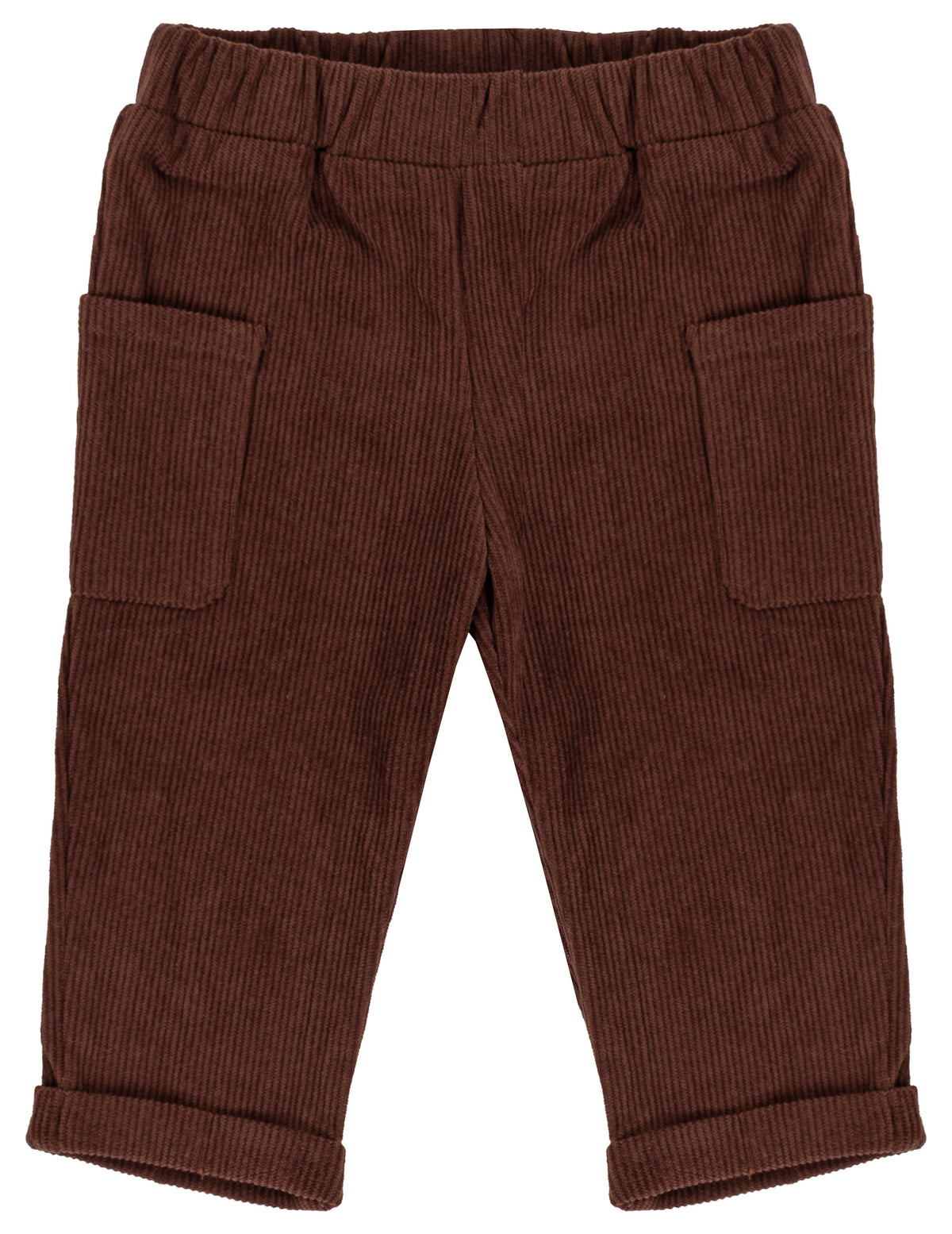 Pantalone Lungo Marrone Scuro