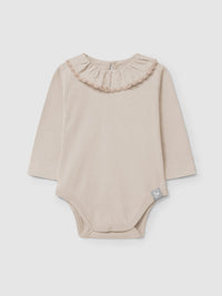 Body Rosa Con Colletto Rosa