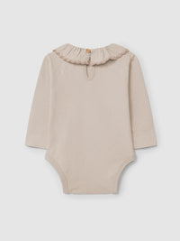 Body Rosa Con Colletto Rosa