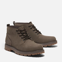 Timberland Britton Road Mid Waterproof In Nabuk Brown