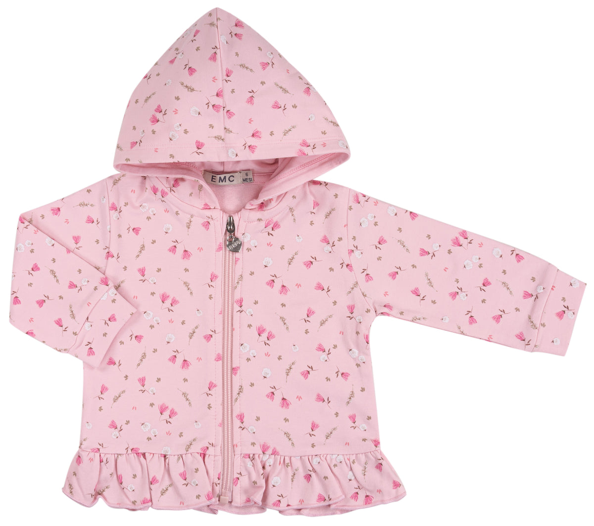 Giacca Zippata Rosa