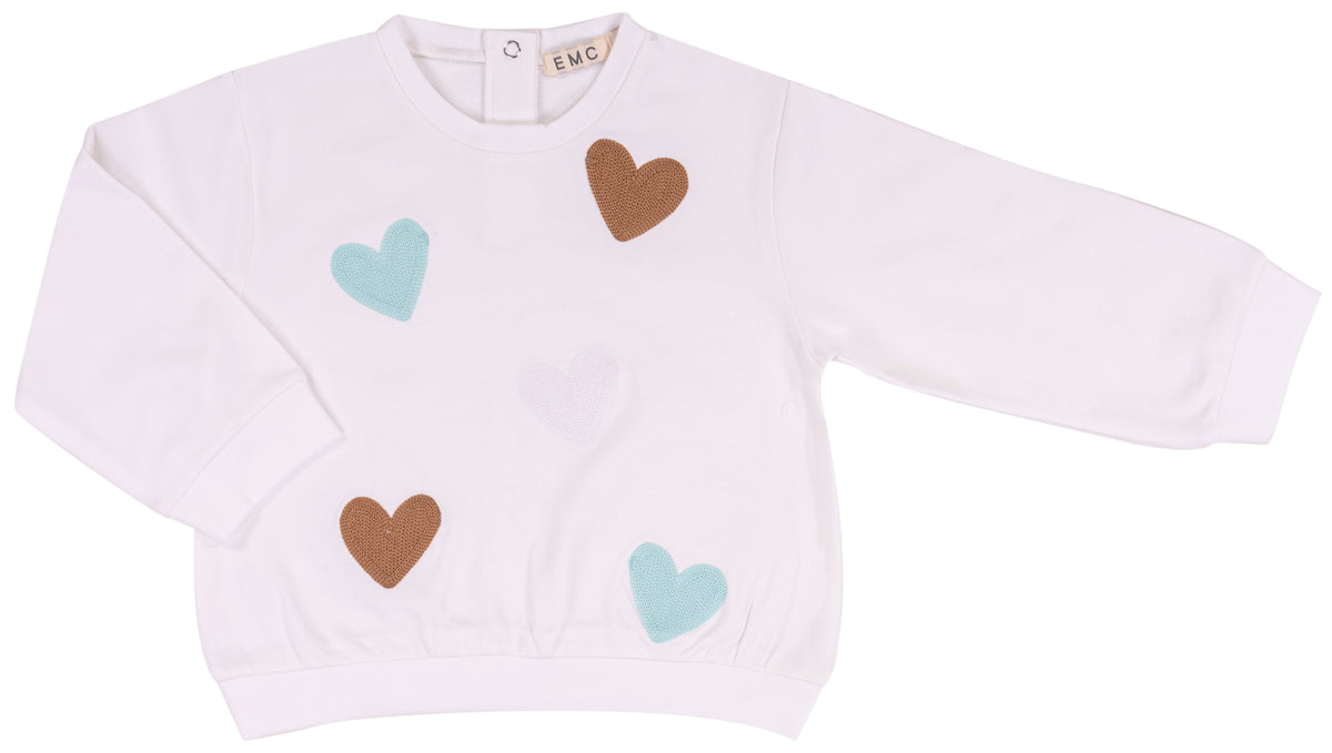 Top Girocollo Bianco