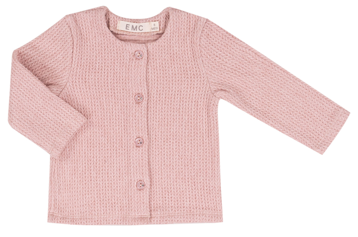 Cardigan Rosa