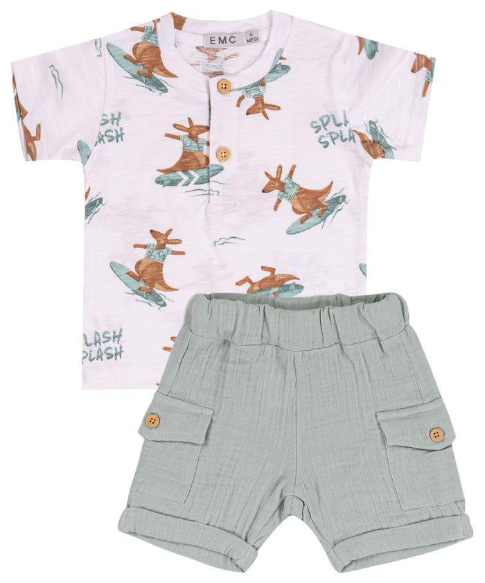 Completo Corto B Co Verde